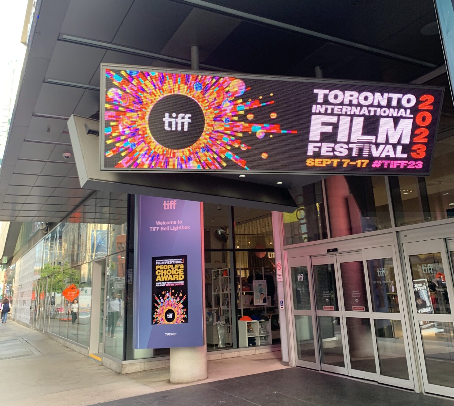 TIFF Bell Lightbox at the 2023 Toronto International Film Festival