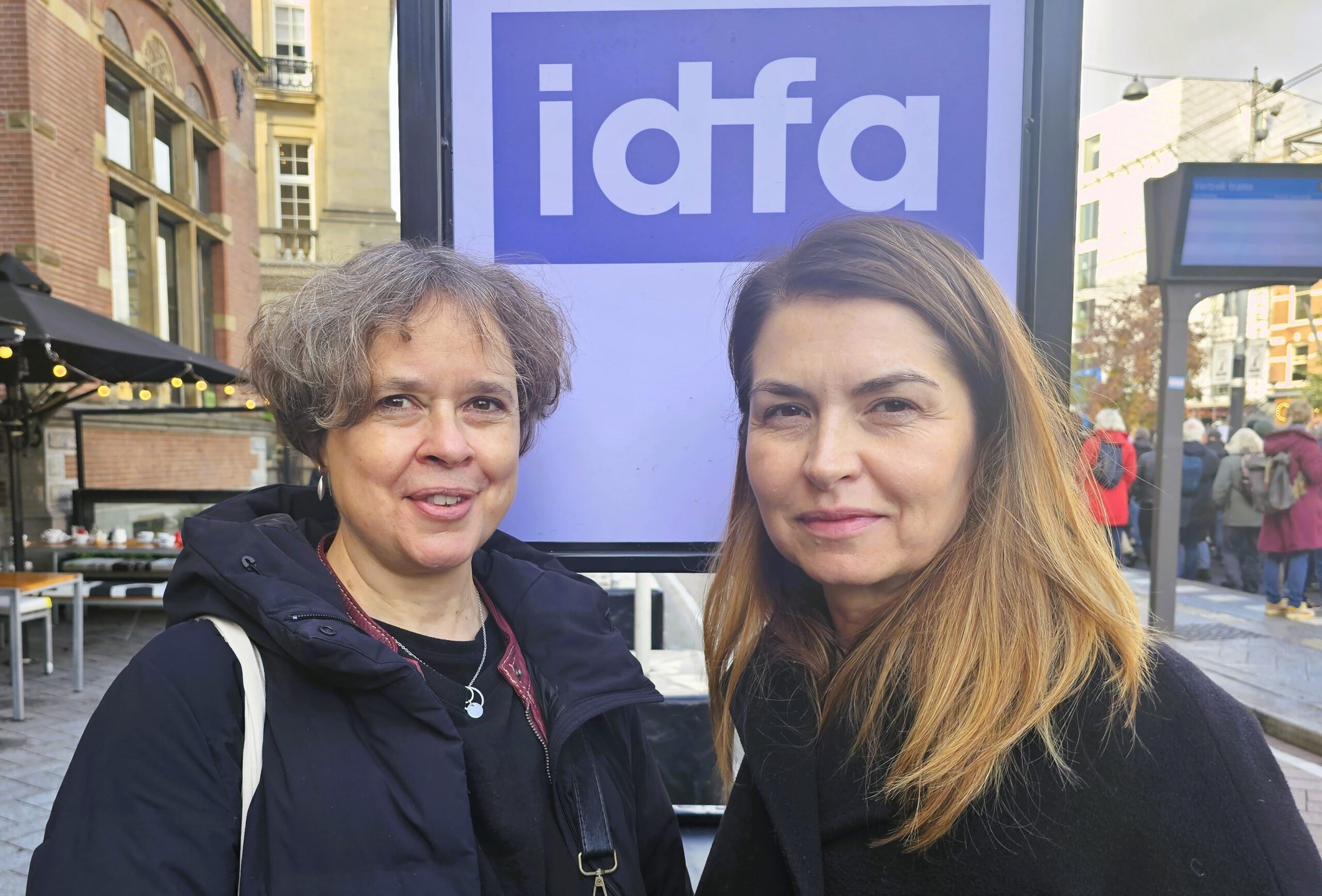 Biljana Tutorov and Melissa Thackway at IDFA 2023