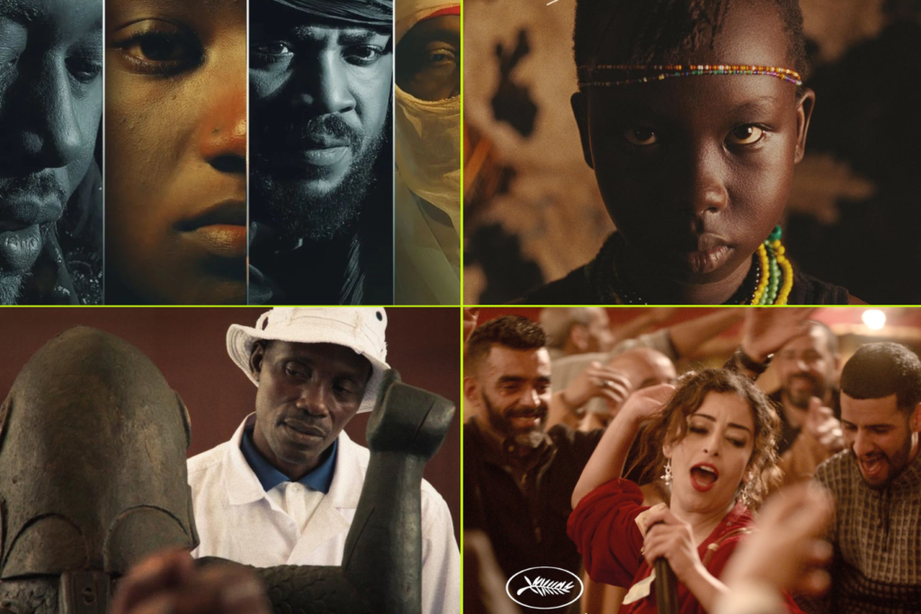 Africa Oscars 2025 submissions collage - Mai Martaba, Nawi, Everybody Loves Touda, Dahomey