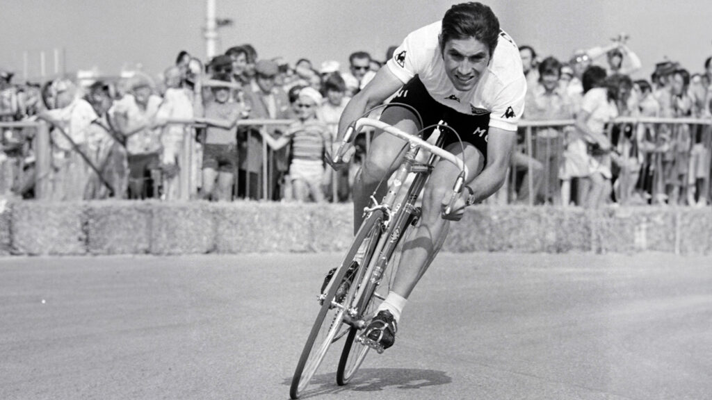 Still image from Merckx (2025)