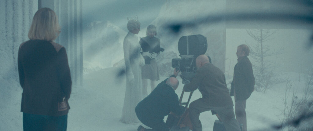 Marion Cotillar and Clara Pacini in The Ice Tower