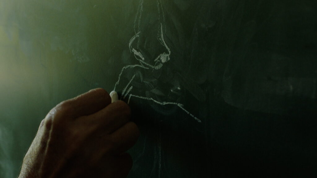 Still from I Believe the Portrait Saved Me (2025)