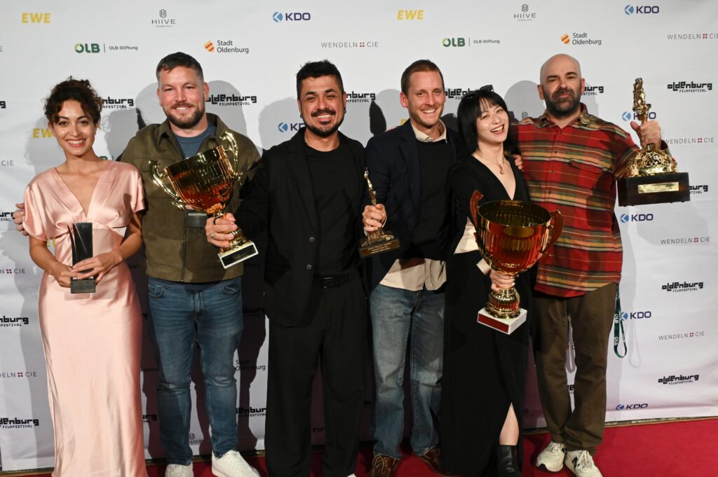 Award winners at the 2025 Oldenburg Film Festival.