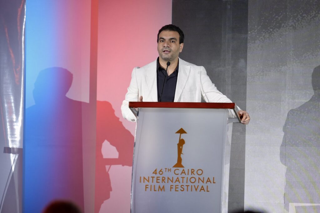 MAG00239 TFV Talks to Mohamed Sayed Abdel Rahim about Cairo Industry Days